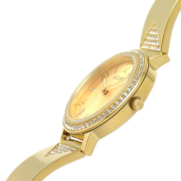 SKU-65666 / GUESS Tri Luxe Crystals Gold Stainless Steel Bracelet