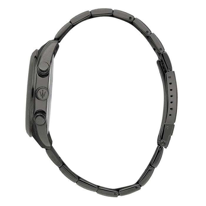 SKU-65668 / MASERATI Attrazione Chronograph Black Stainless Steel Bracelet