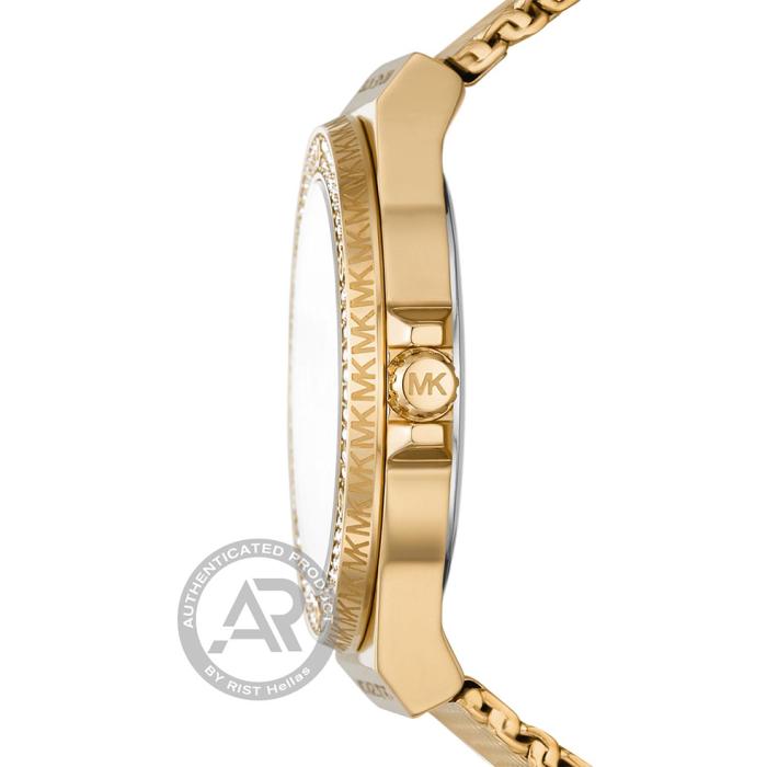 SKU-65407 / MICHAEL KORS Lennox Crystals Gold Stainless Steel Bracelet