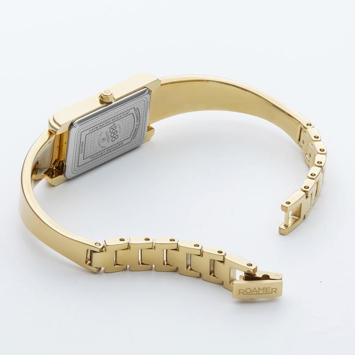 SKU-65819 / ROAMER Elegance Diamond Gold Stainless Steel Bracelet