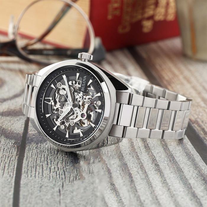 Ανδρικό Ρολόι BULOVA Classic Surveyor με Αυτόματο Μηχανισμό | 96A293 SKU-66173