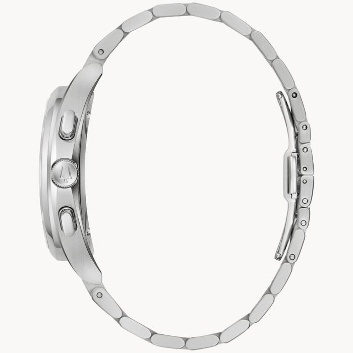 SKU-66756 / BULOVA Curv Silver Stainless Steel Bracelet