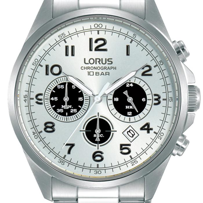 LORUS Sport Chronograph Silver Stainless Steel Bracelet