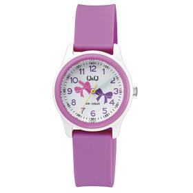 Παιδικό Ρολόι Q&Q για Κορίτσι με Σχέδιο Κορδέλες | VS59J002Y SKU-66985