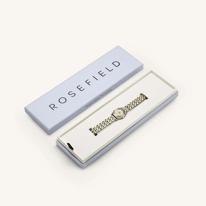 SKU-66228 / ROSEFIELD The Gemme Two Tone Stainless Steel Bracelet