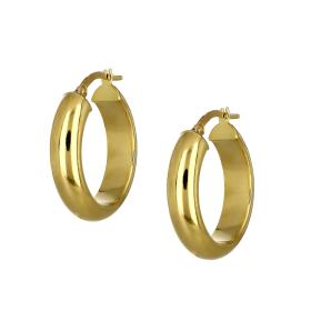 Σκουλαρίκια Κρίκοι Χρυσός Κ18 SKU-66513