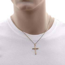 Μοντέρνος Σταυρός Χρυσός Κ14 SKU-66432