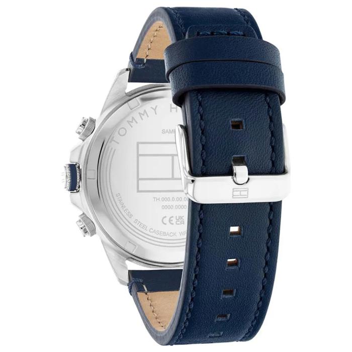 SKU-66781 / TOMMY HILFIGER Lars Blue Leather Strap