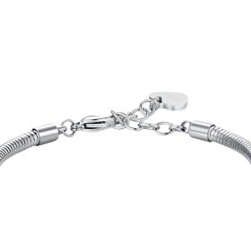 Βραχιόλι Τριφύλλι Luca Barra από Ανοξείδωτο Ατσάλι & Ζιργκόν SKU-67555