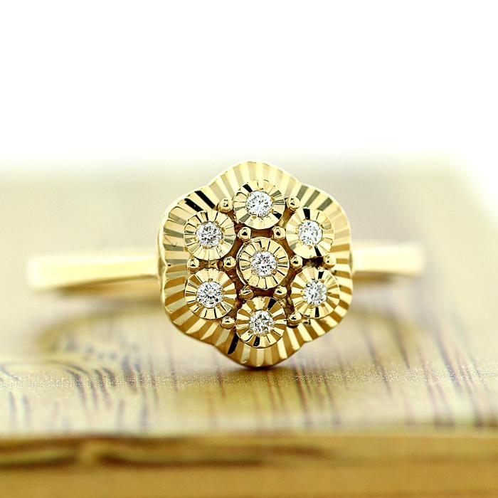 SKU-67141 / Δαχτυλίδι με Διαμάντια Χρυσός Κ18