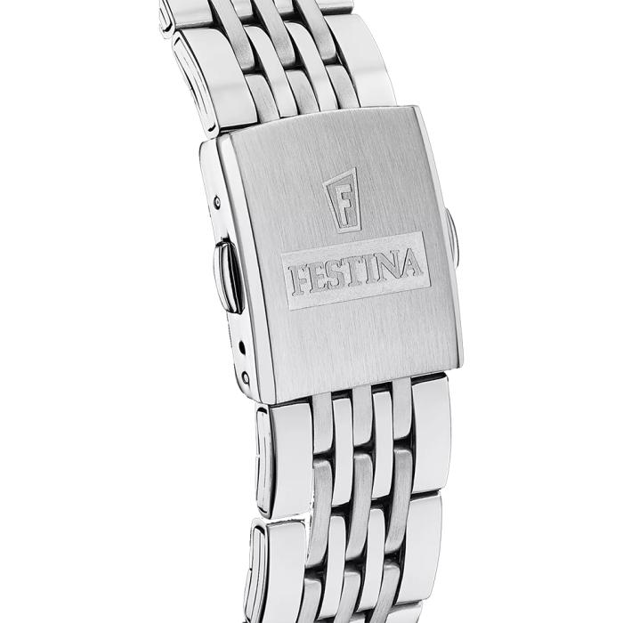 SKU-67283 / FESTINA Timeless Chronograph Silver Stainless Steel Bracelet