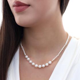 Κολιέ με Μαργαριτάρια Χρυσός Κ14 SKU-67831