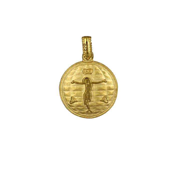 Κωνσταντινάτο Χρυσός Κ9 με Ζιργκόν Διπλής Όψεως SKU-67956