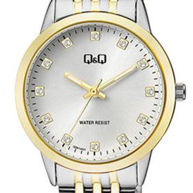 Ρολόι Q&Q με Δίχρωμο Μπρασελέ | QZ81J401Y SKU-67001