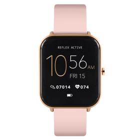 Ρολόι Smartwatch Reflex Active Series 15 με Ρόζ Λουράκι | RA15-2146 SKU-67049