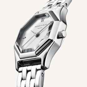 Γυναικείο Ρολόι ROSEFIELD The Gemme με Ασημί Μπρασελέ από Ανοξείδωτο Ατσάλι | GWSSS-G04 SKU-67742