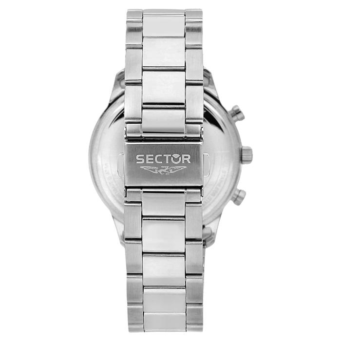 SKU-67632 / SECTOR 270 Chronograph Silver Metallic Bracelet
