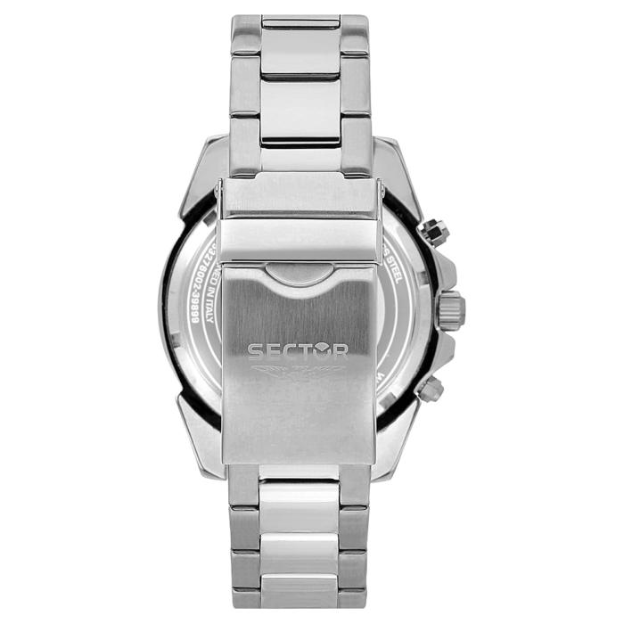 SKU-67637 / SECTOR 450 Chronograph Silver Stainless Steel Bracelet