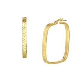 Σκουλαρίκια Κρίκοι Χρυσός Κ9 SKU-67300