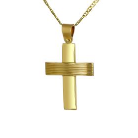 Σταυρός Κλασικός Χρυσός Κ14 SKU-67209