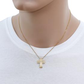 Σταυρός Κλασικός Χρυσός Κ14 SKU-67895