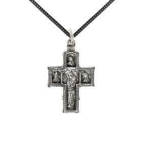 Σταυρός Ασήμι 925° Διπλής Όψεως SKU-67473