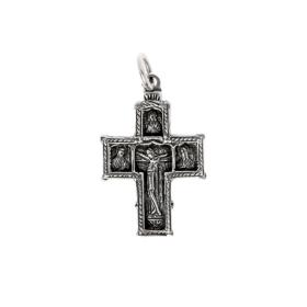 Σταυρός Ασήμι 925° Διπλής Όψεως SKU-67473