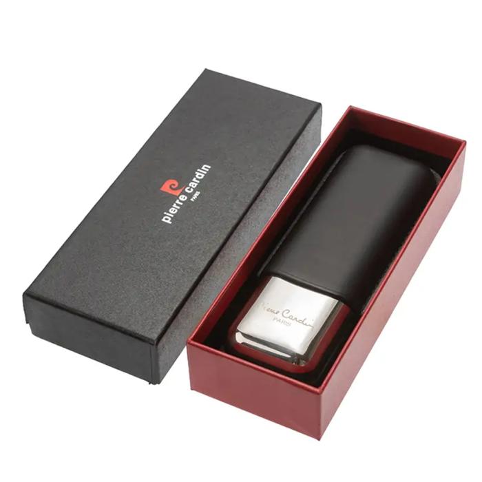 SKU-68086 / PIERRE CARDIN Two Tone Cigar Case Black 