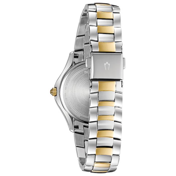BULOVA Crystals Two Tone Stainless Steel Bracelet