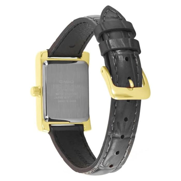 SKU-68643 / CASIO Collection Black Leather Strap