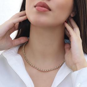 Κολιέ Αλυσίδα Χρυσός Κ14 SKU-68965