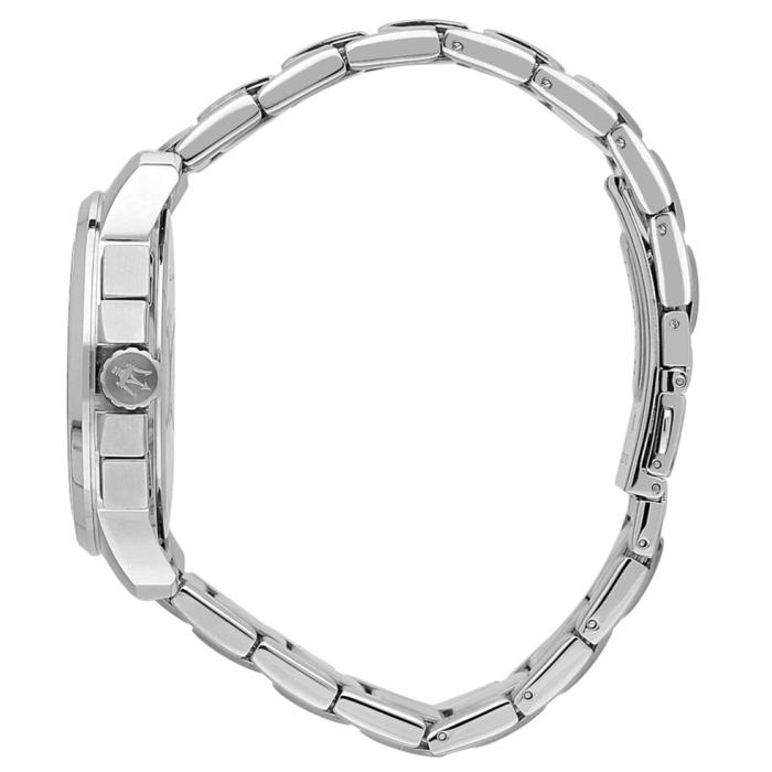SKU-68098 / MASERATI Successo Chronograph Silver Stainless Steel Bracelet