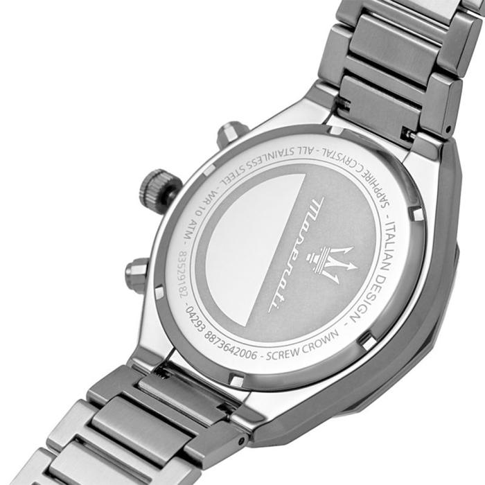 SKU-68529 / MASERATI Stile Silver Stainless Steel Bracelet