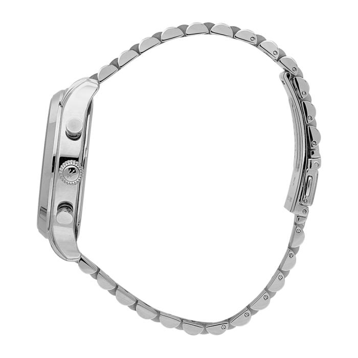 SKU-68530 / MASERATI Epoca Silver Stainless Steel Bracelet