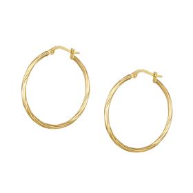 Σκουλαρίκια Κρίκοι Χρυσός Κ9 SKU-68612