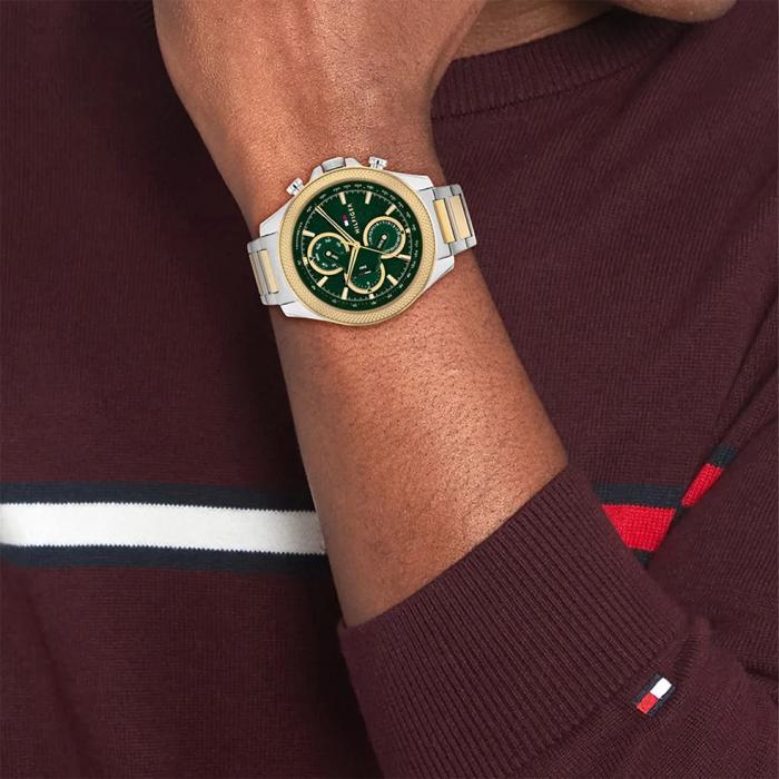 TOMMY HILFIGER Clark Green Dial