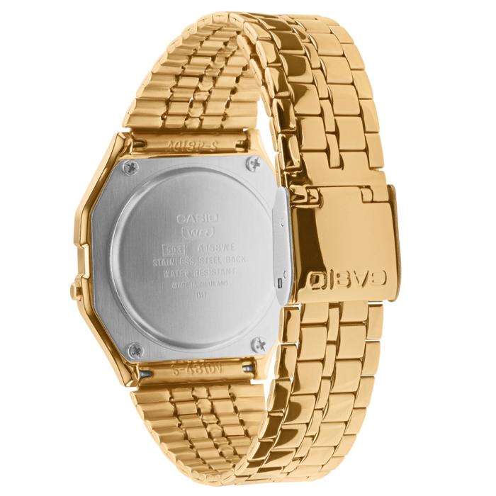Ρολόι CASIO Vintage Iconic με Χρυσό Μπρασελέ | A158WETG-9AEF SKU-69027