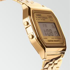 Ρολόι CASIO Vintage Iconic με Χρυσό Μπρασελέ | A158WETG-9AEF SKU-69027