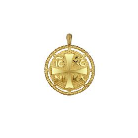 Κωνσταντινάτο Φυλαχτό Χρυσός Κ9 SKU-69075