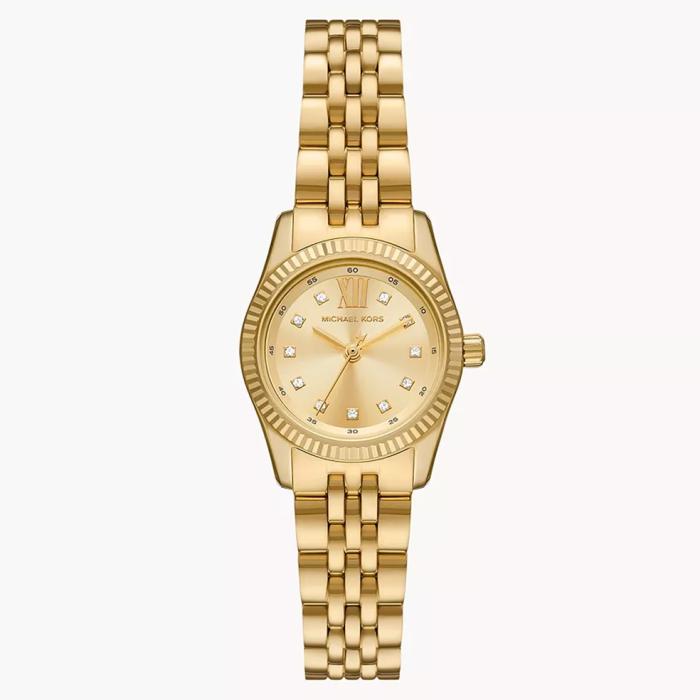 Γυναικείο Ρολόι MICHAEL KORS Lexington με Χρυσό Καντράν | MK4741 SKU-69609