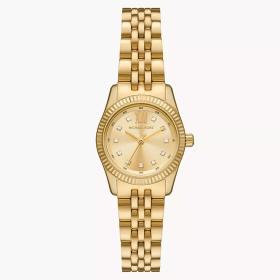 Γυναικείο Ρολόι MICHAEL KORS Lexington με Χρυσό Καντράν | MK4741 SKU-69609