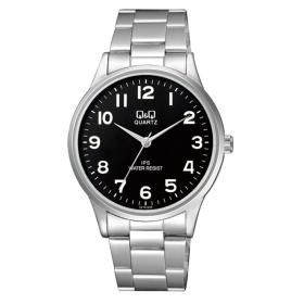 Ανδρικό Ρολόι Q&Q με Μαύρο Καντράν | C214J205Y SKU-69326