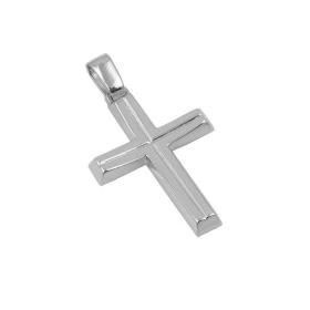 Σταυρός Κλασικός Λευκόχρυσος Κ9 SKU-69743