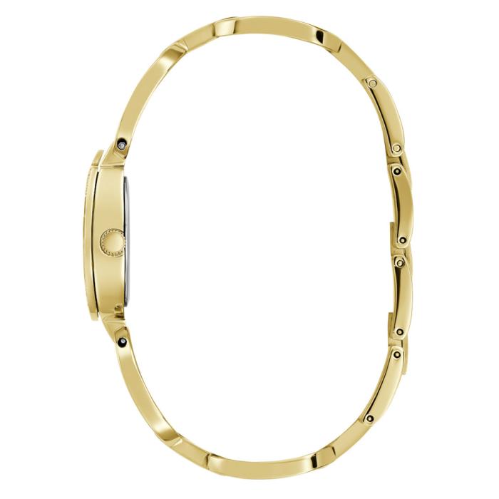 SKU-70998 / GUESS Gia Silver Dial Gold Bracelet