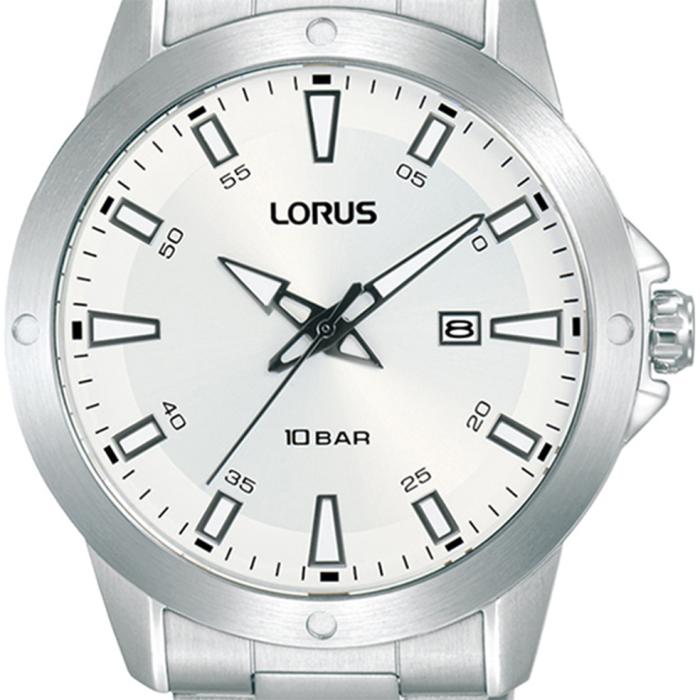 LORUS Sports Silver Bracelet White Dial