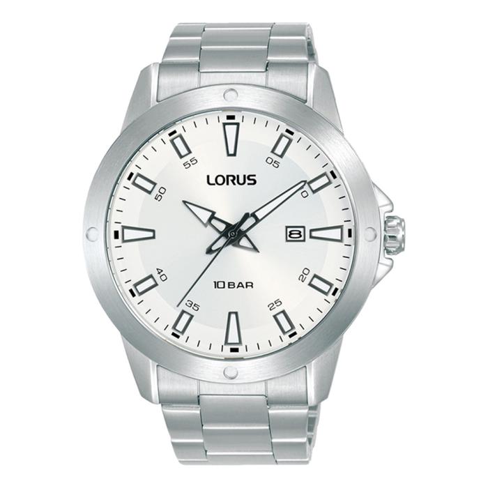 SKU-70592 / LORUS Sports Silver Bracelet White Dial