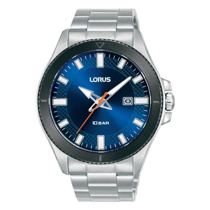 SKU-70594 / LORUS Sports Silver Bracelet Blue Dial