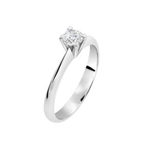 Μονόπετρο με Lab Grown Diamond Λευκόχρυσος Κ18 SKU-70511