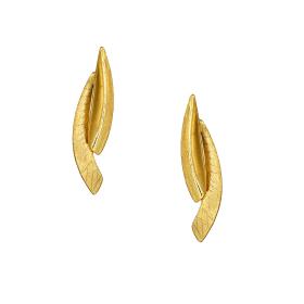 Σκουλαρίκια Κρεμαστά Χρυσός Κ14 SKU-70163