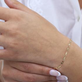 Βραχιόλι Αλυσίδα Χρυσός Κ9 SKU-71325